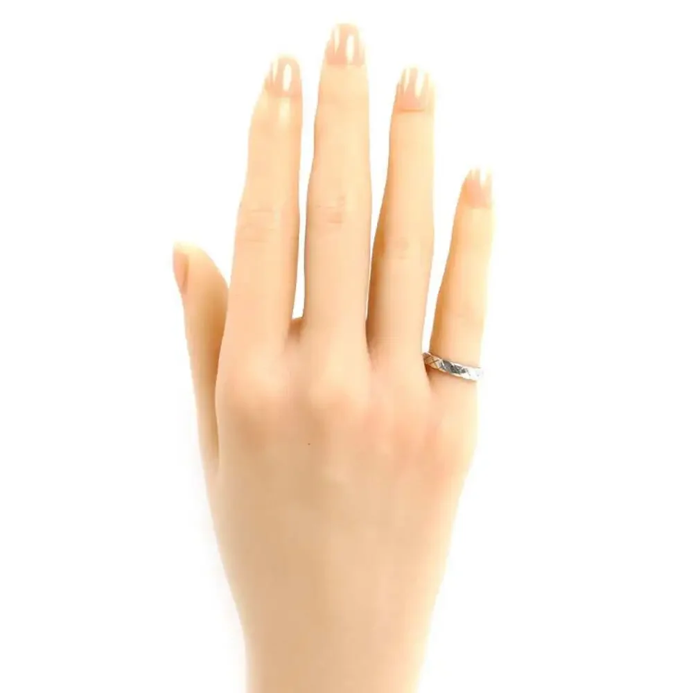 Chanel Ring 18K White Gold #266416C22B